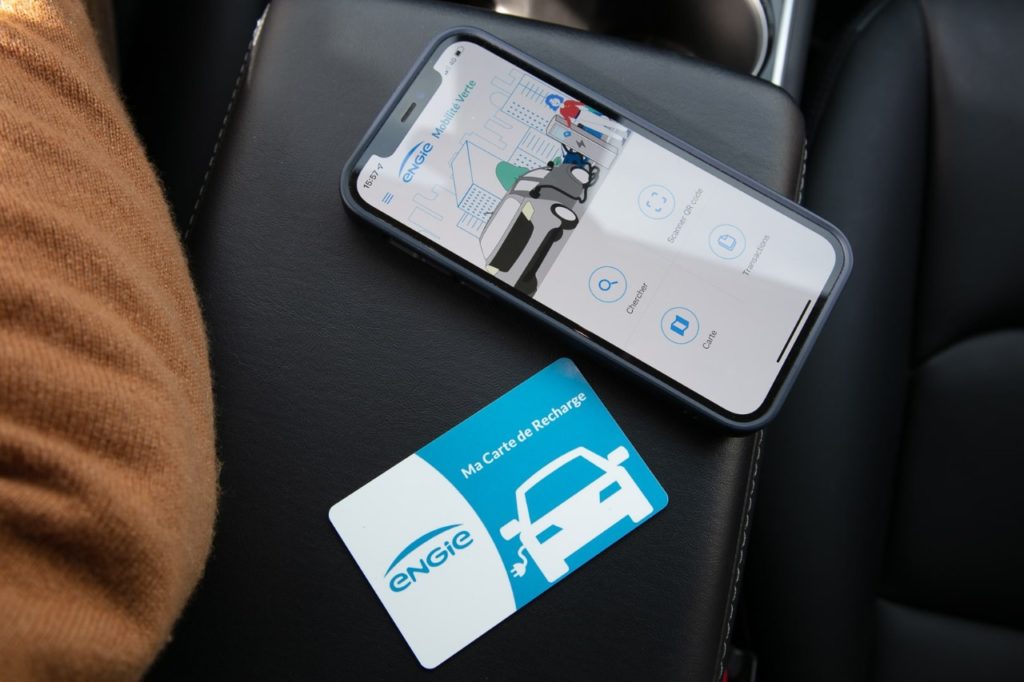 Application et carte de recharge ENGIE