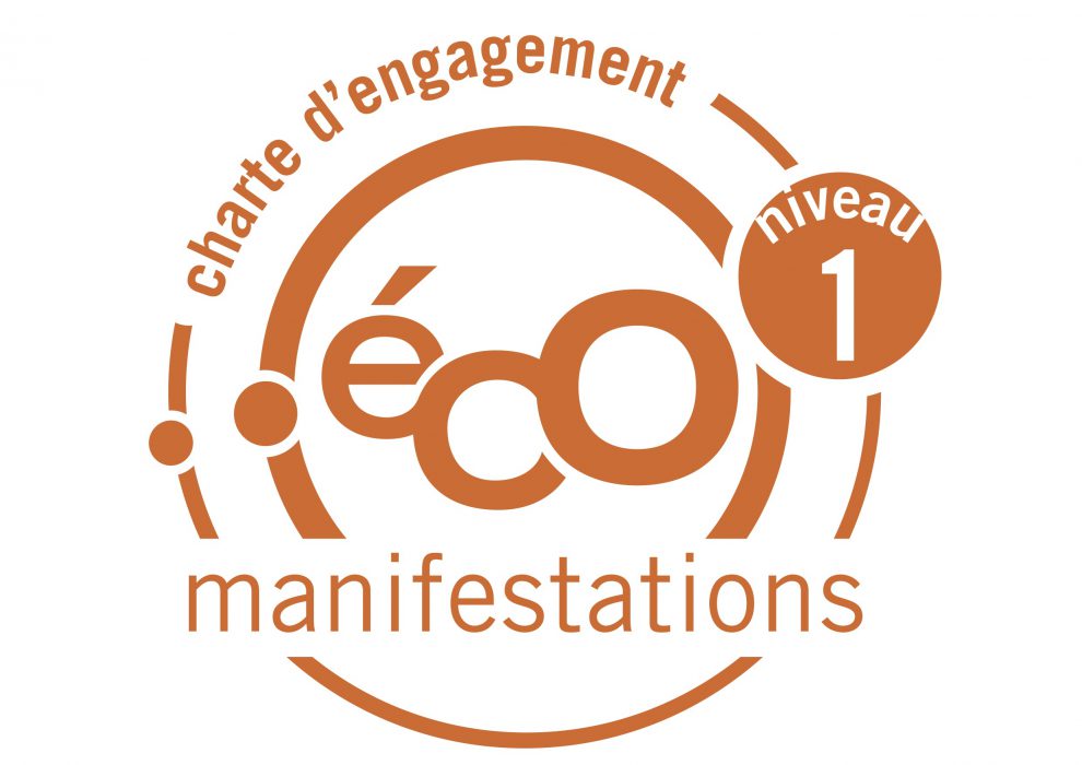 label de niveau 1 de la charte d'engagement d'eco-manifestations