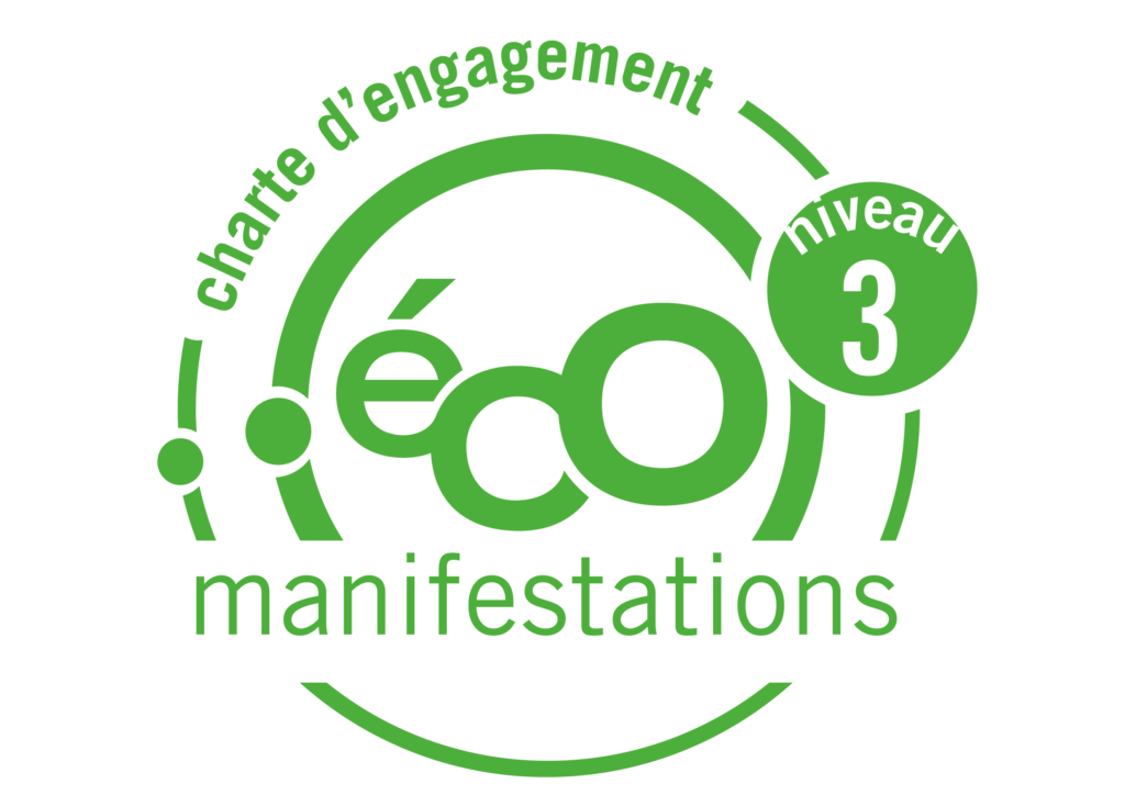 label de niveau 3 de la charte d'engagement d'eco-manifestations